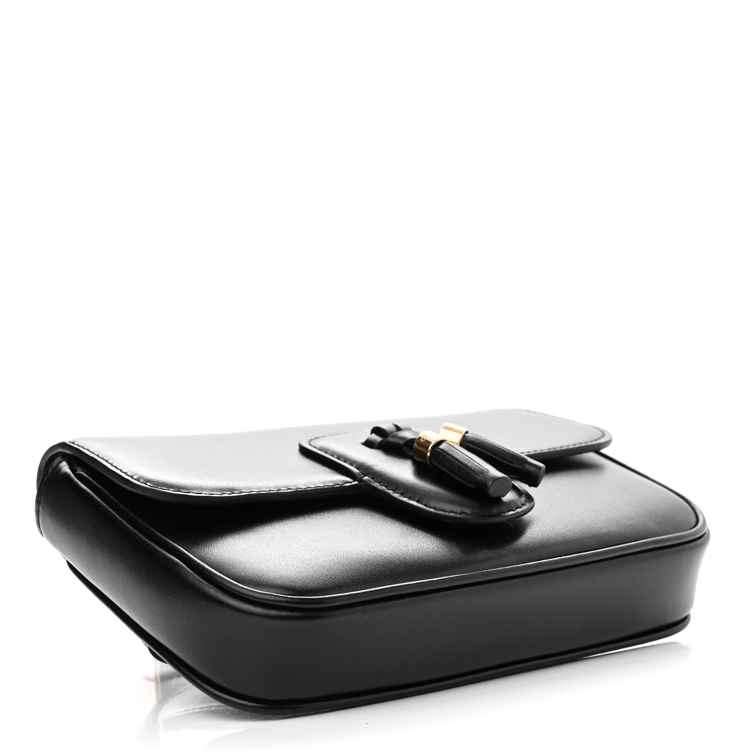 Celine Smooth Calfskin Tassel Belt Bag Black 4 of 10