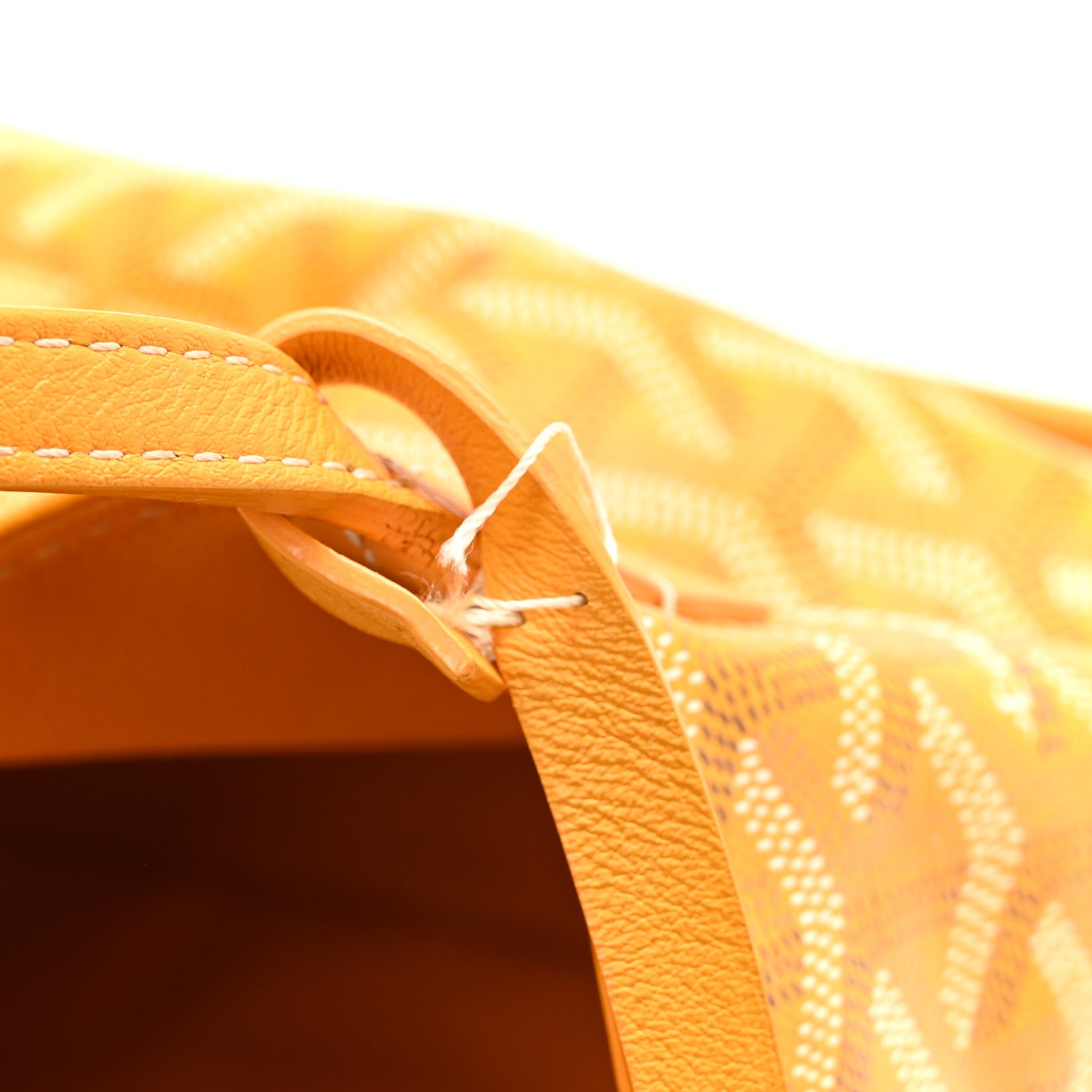 Goyard Goyardine Reversible Mini Anjou Yellow 18 of 19