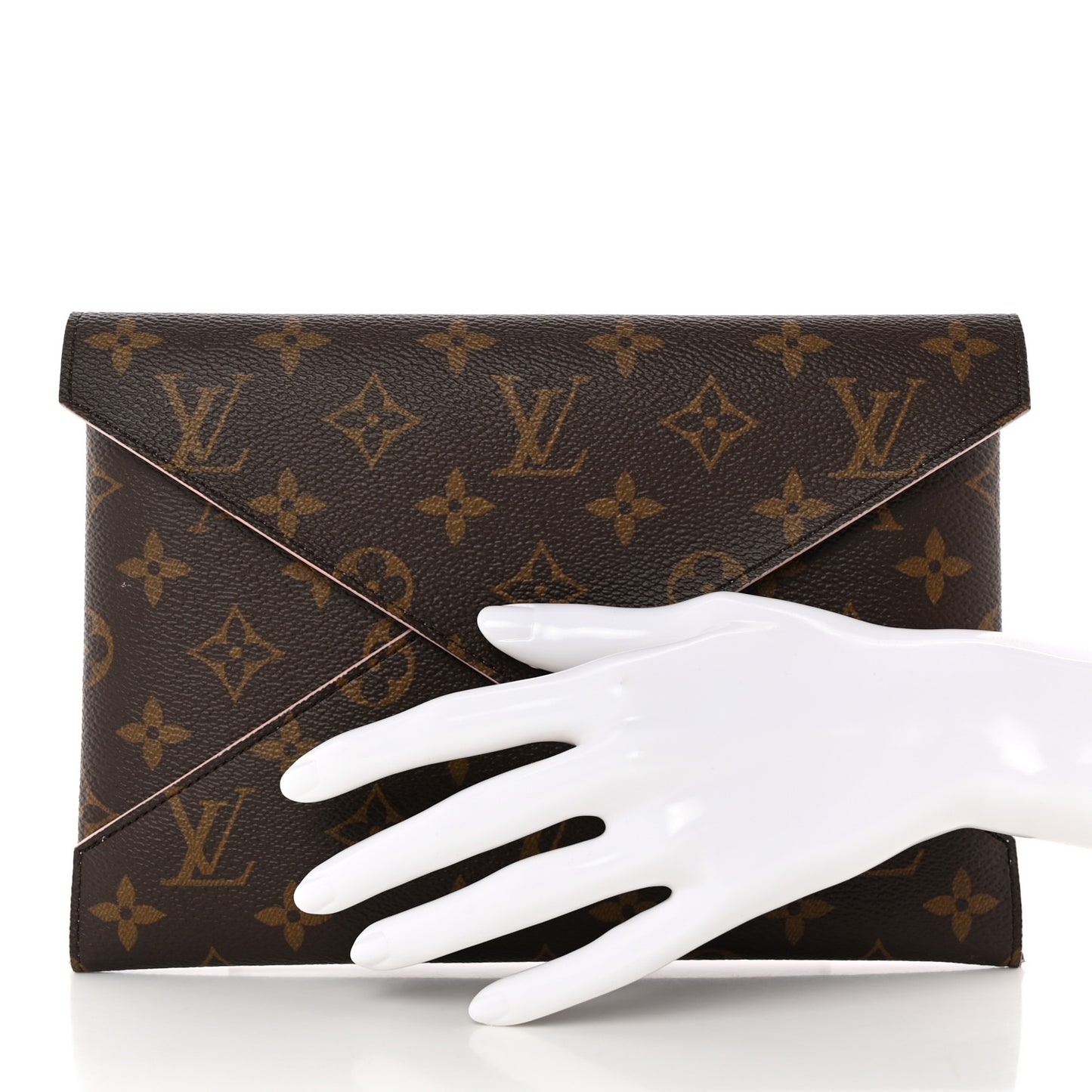 Monogram Large Kirigami Pochette Insert Rose Ballerine