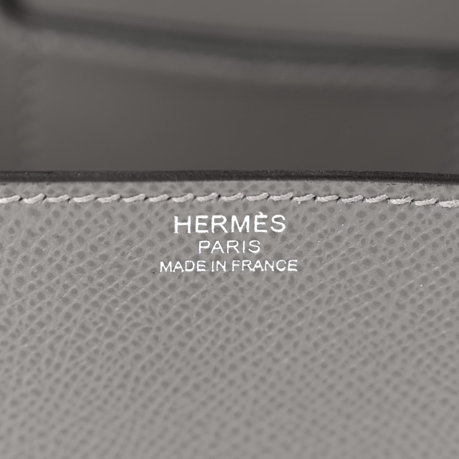 Hermes Epsom Mini Della Cavalleria Gris Meyer 6 of 11