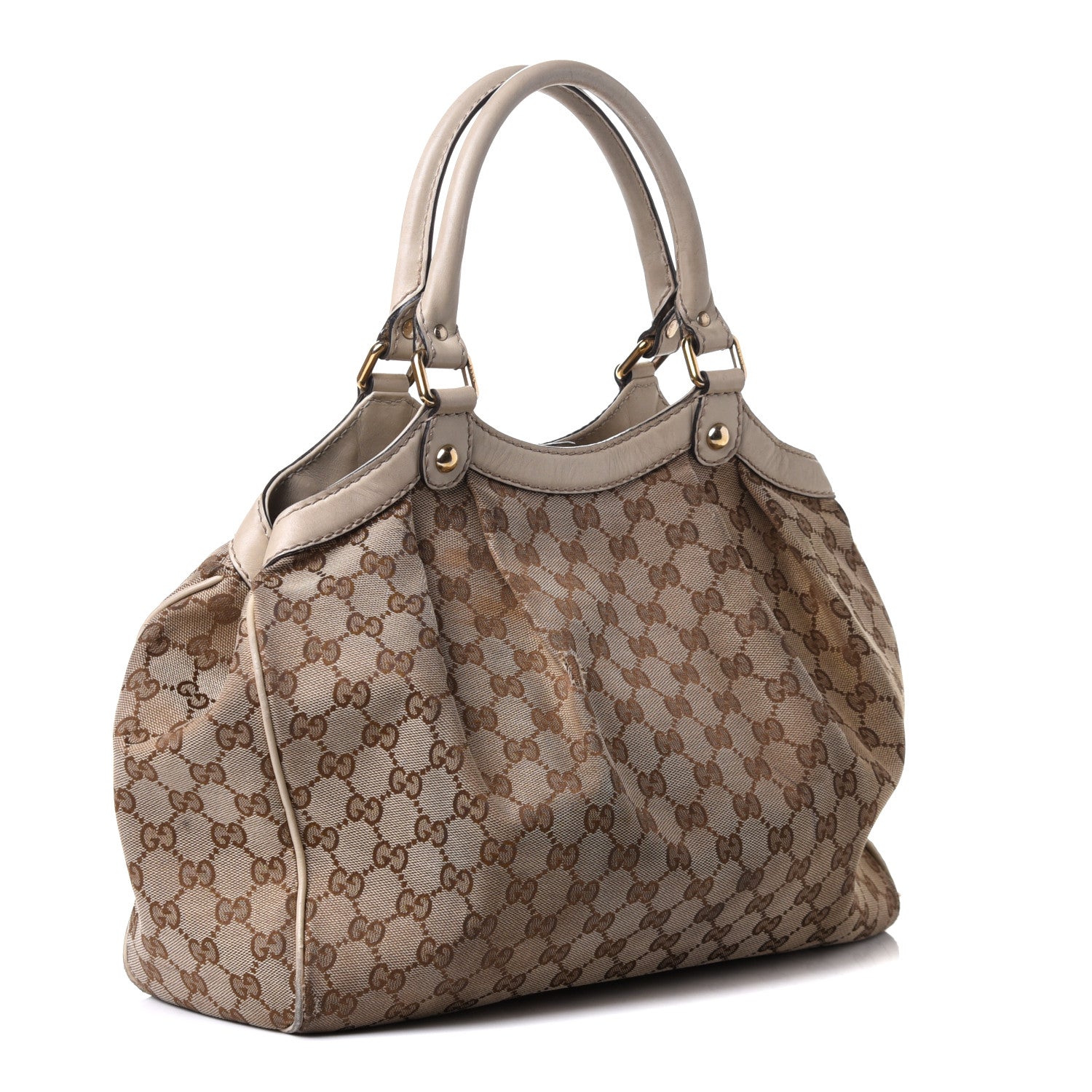 Gucci Monogram Medium Sukey Tote Off White 3 of 12