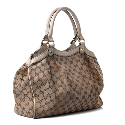 Gucci Monogram Medium Sukey Tote Off White 3 of 12