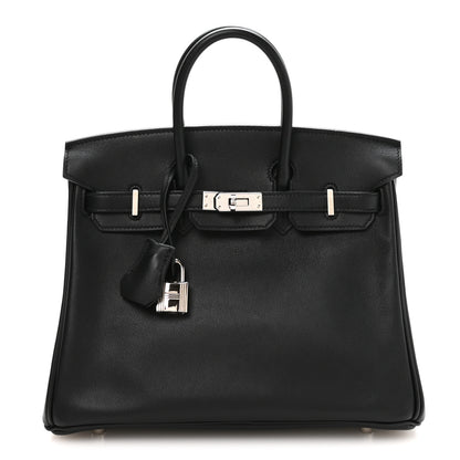 Hermes Swift Birkin 25 Black 1 of 10