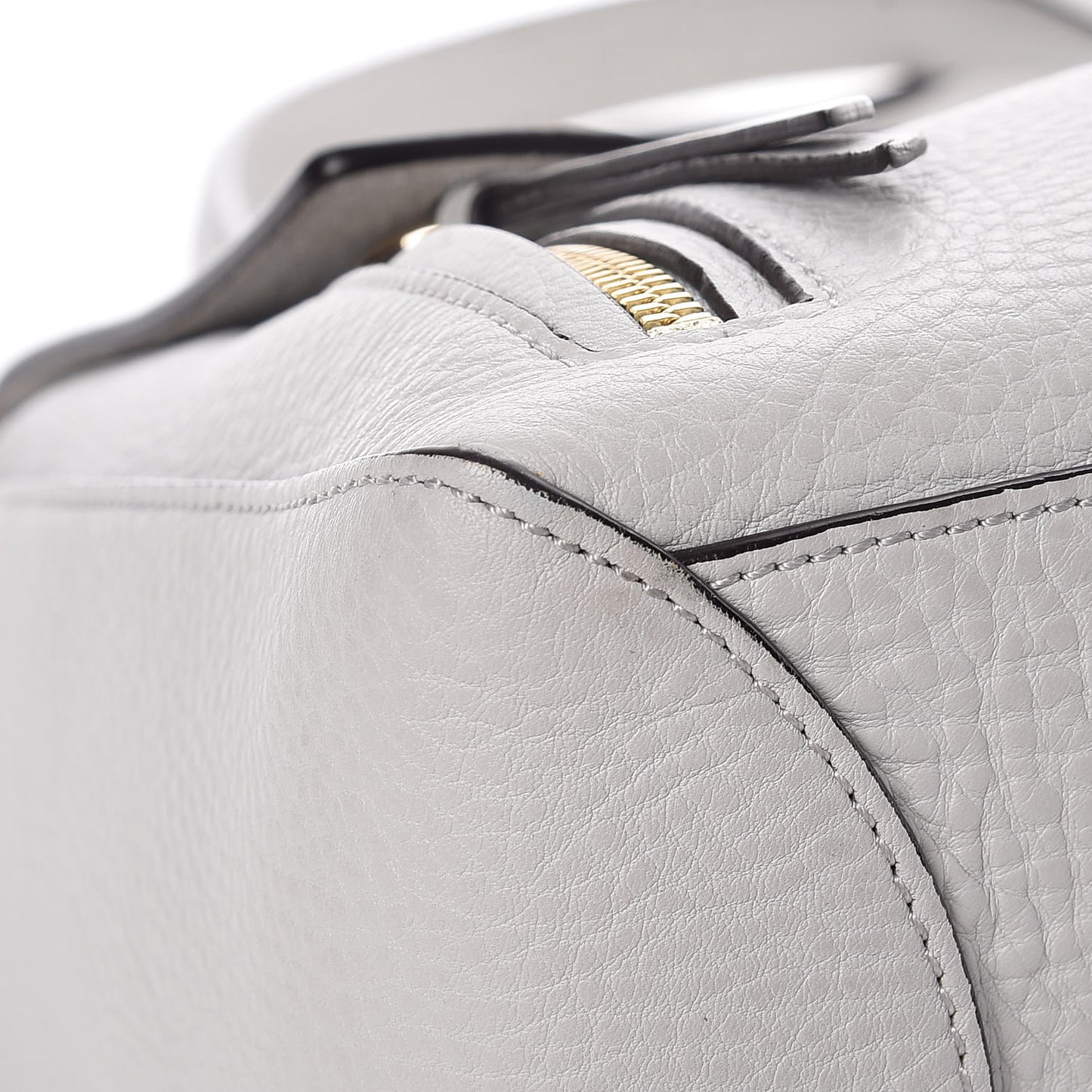 Calfskin Medium Faye Day Shoulder Bag Airy Grey
