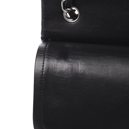 Chanel Lambskin Quilted Jumbo Double Flap Black 18 of 23