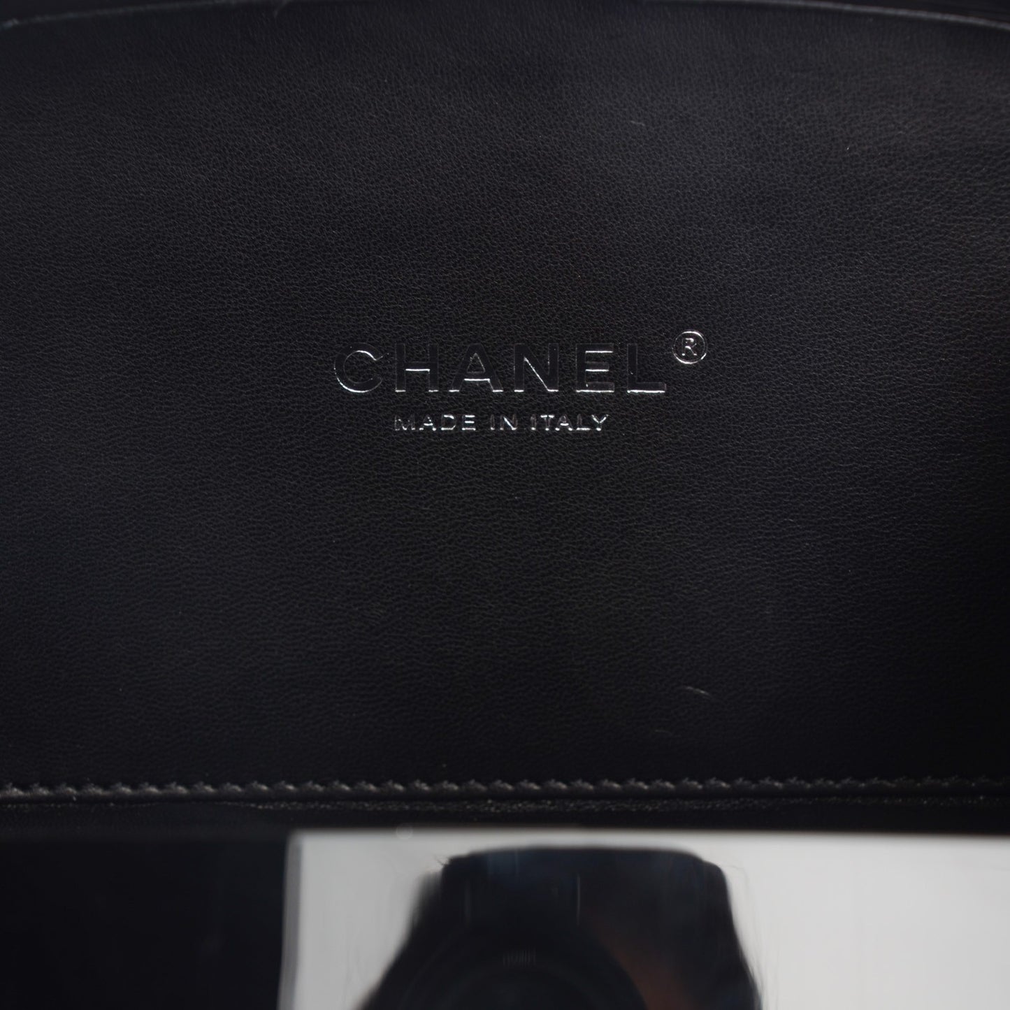 Plexiglass Compact Box Clutch Black