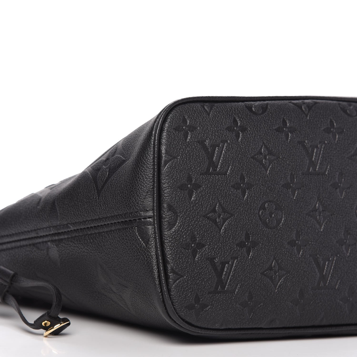 Louis Vuitton Empreinte Monogram Giant Neverfull MM Black 6 of 10