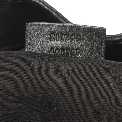 Gucci Guccissima Medium Sukey Tote Chocolate 7 of 8