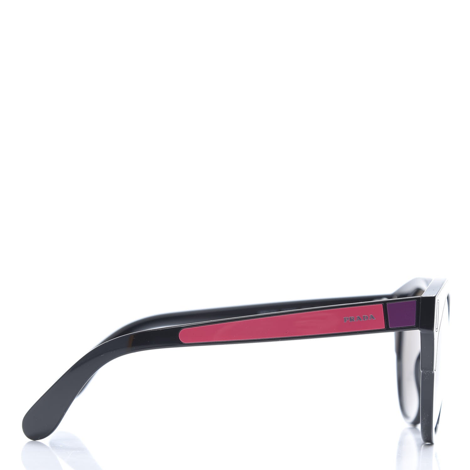 Prada Sunglasses SPR 03U Black Multicolor 3 of 8