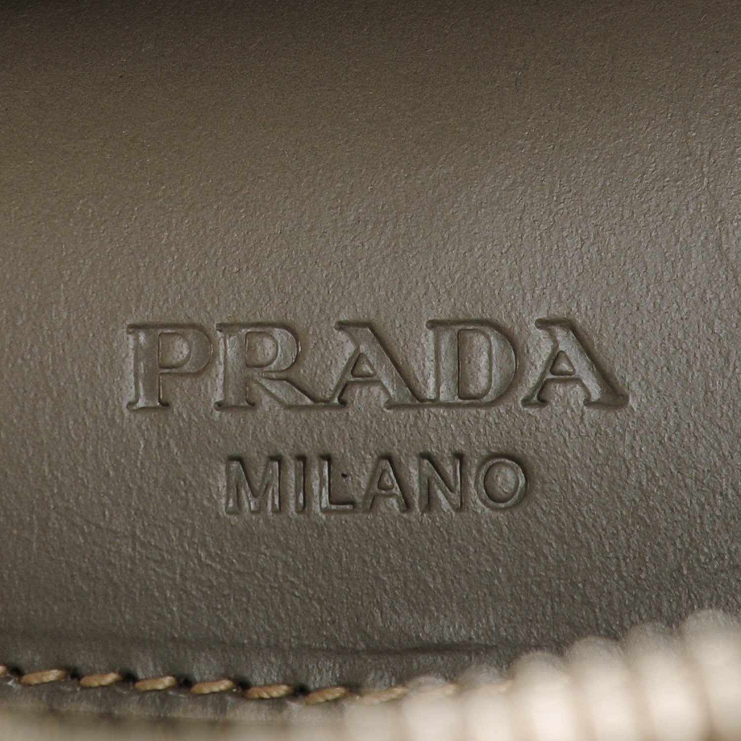 Prada Vachetta Tri-Color Satchel Argilla Black 8 of 10