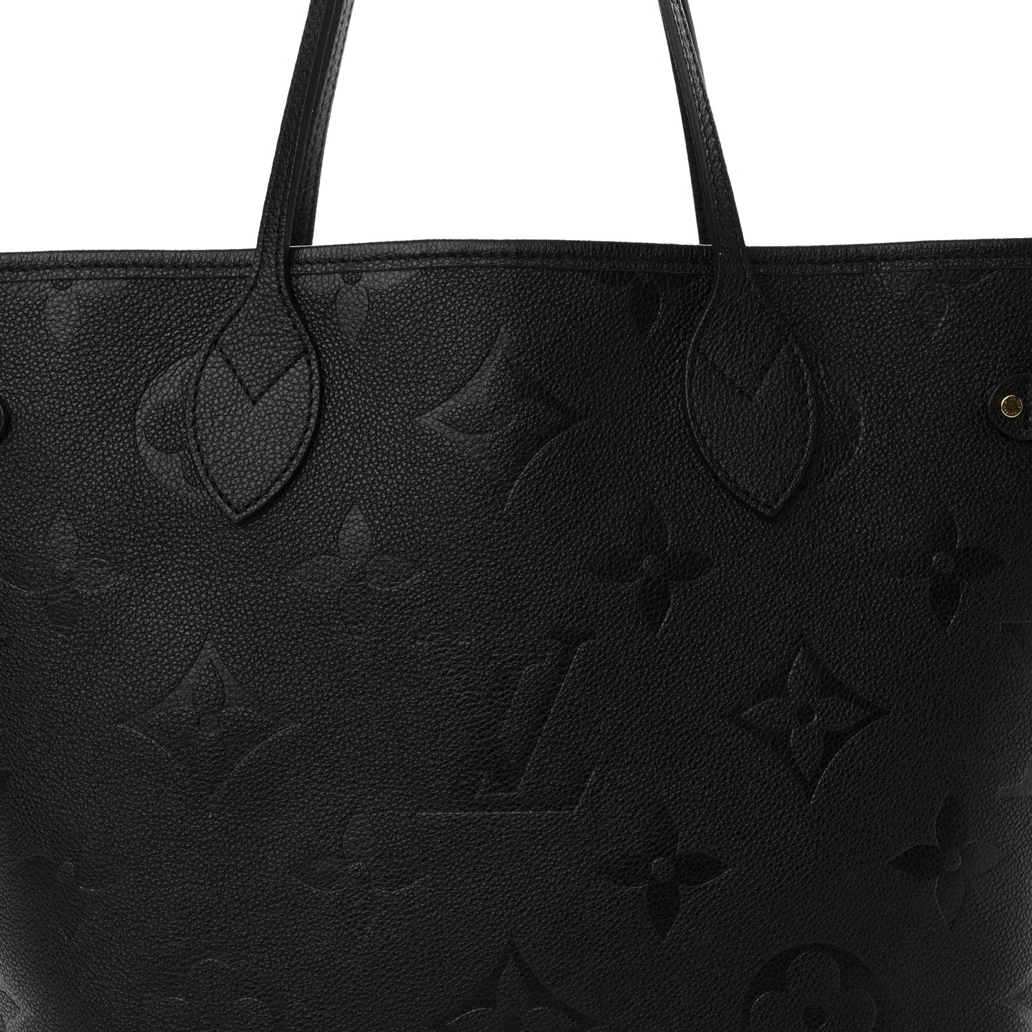 Louis Vuitton Empreinte Monogram Giant Neverfull MM Black 8 of 10