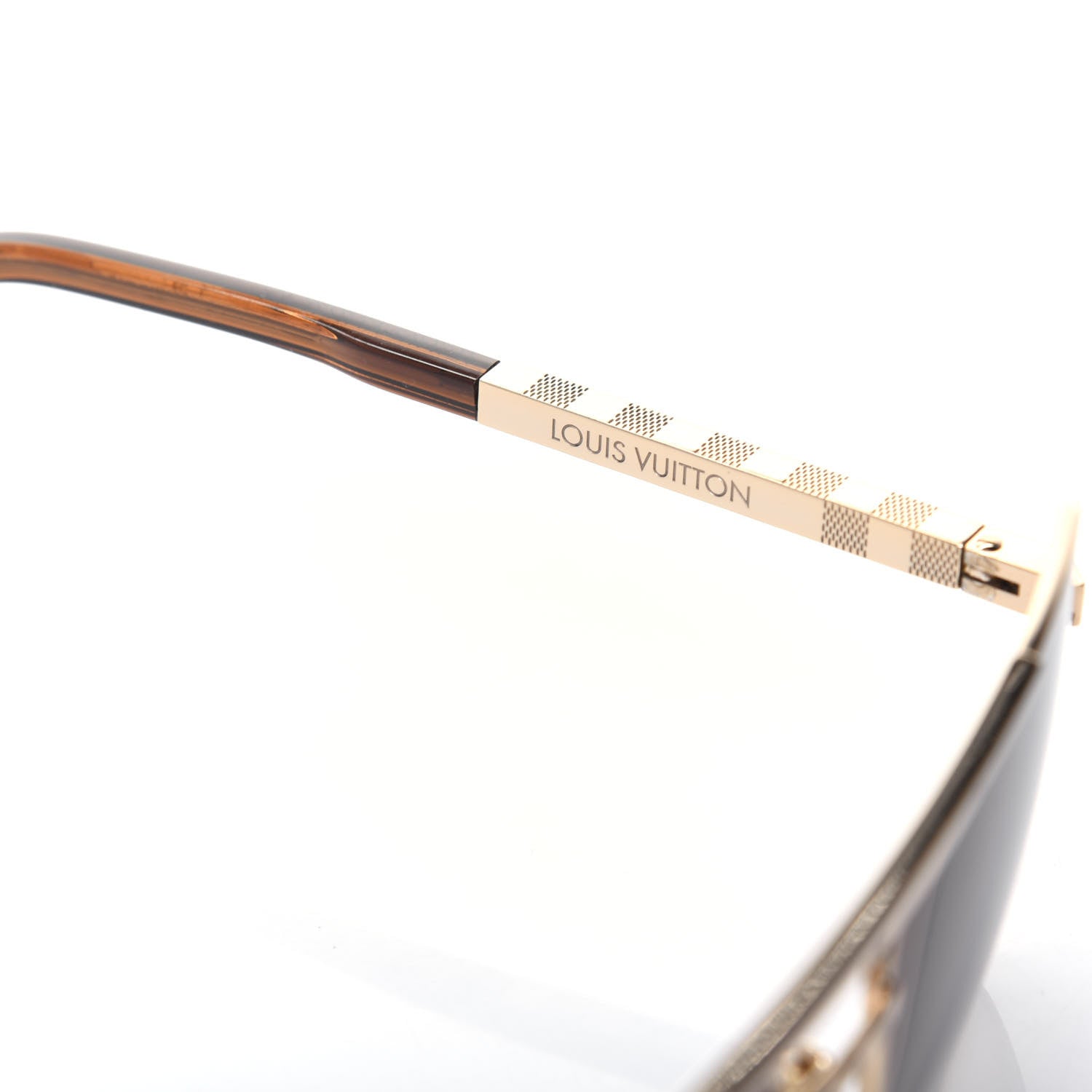 Louis Vuitton Attitude Sunglasses Z0259U Gold 4 of 6