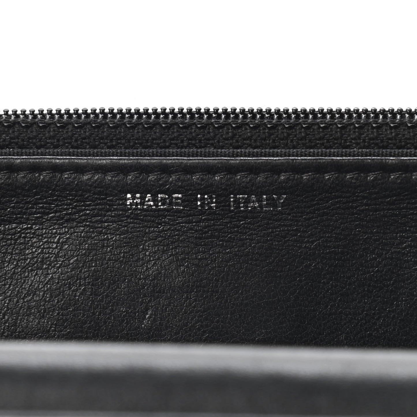 Lambskin Quilted Boy Wallet On Chain WOC Black