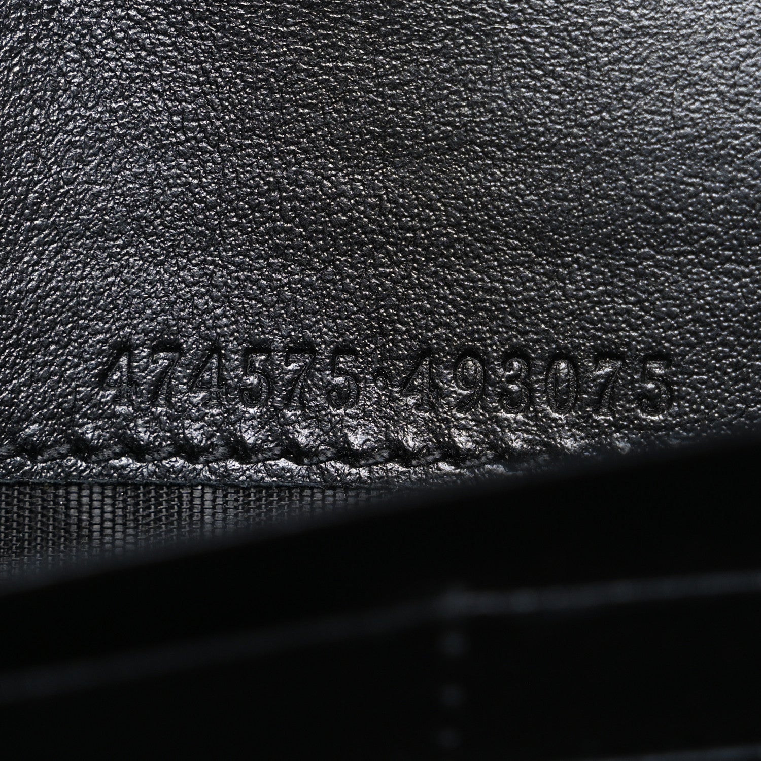 Gucci Calfskin Matelasse GG Marmont Chain Wallet Black 6 of 9