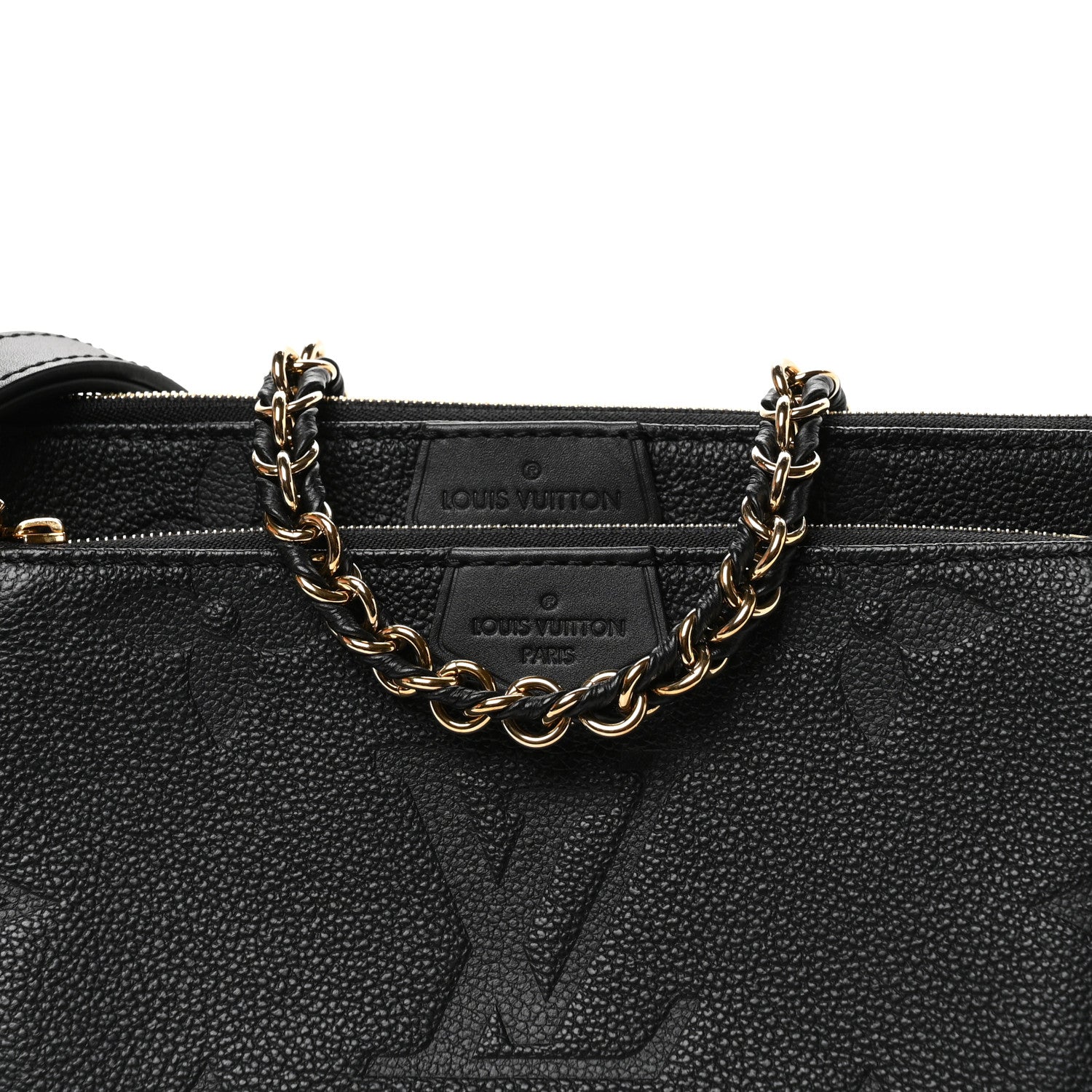 Louis Vuitton Empreinte Monogram Giant Multi Pochette Accessories Black 7 of 10