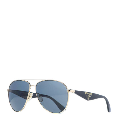 Prada Gradient Aviator Sunglasses SPR53Q Black 1 of 8