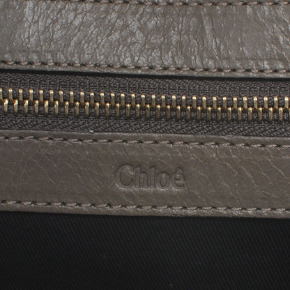 Chloe Leather Ethel Satchel Taupe 7 of 12