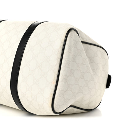 Gucci GG Plus Monogram Medium Joy Boston White Black 10 of 11