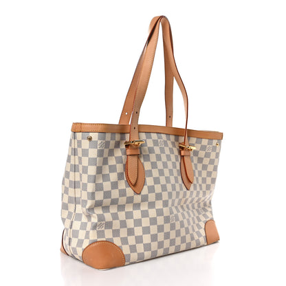 Louis Vuitton Damier Azur Hampstead MM 3 of 10