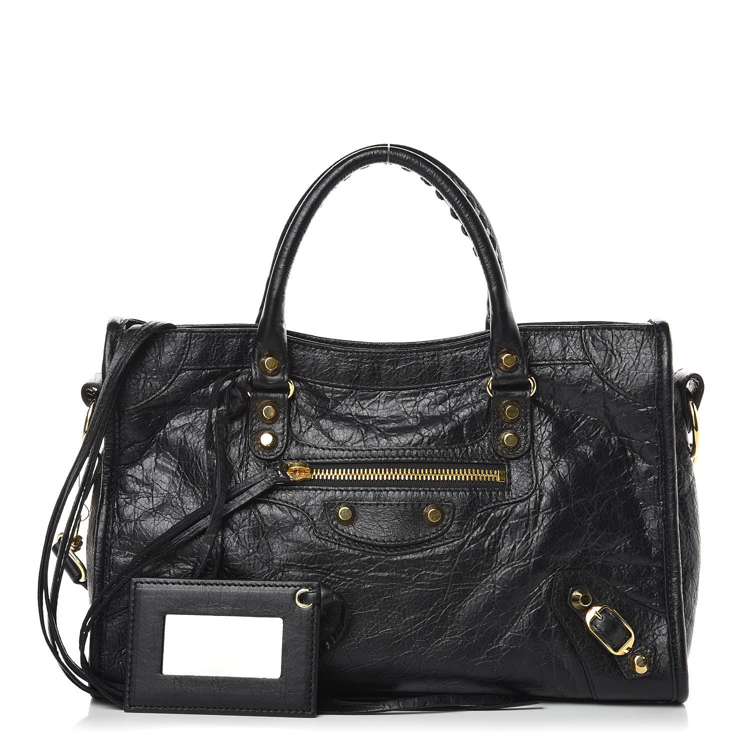 Balenciaga Agneau Classic Gold Hardware S City Black 1 of 8