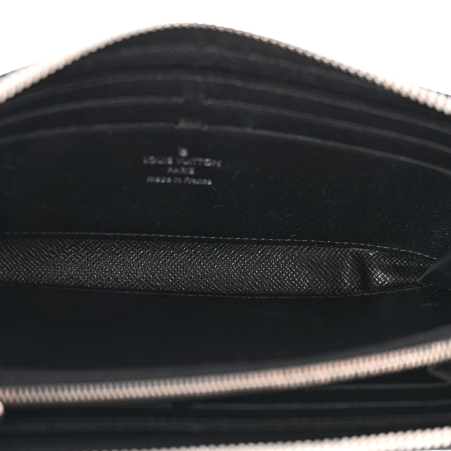 Louis Vuitton Epi Zippy Wallet Black 5 of 10
