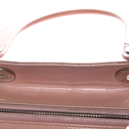Christian Dior Patent Cannage Medium Lady Dior Rose Clair 14 of 25