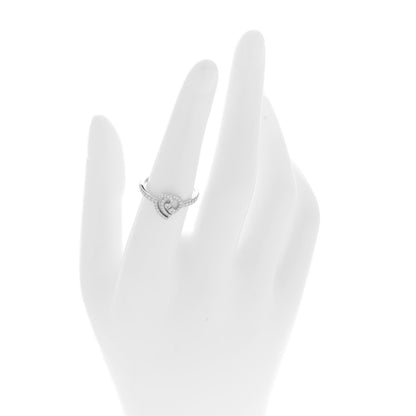Tiffany Platinum Diamond Enchant Heart Ring 54 7 2 of 6