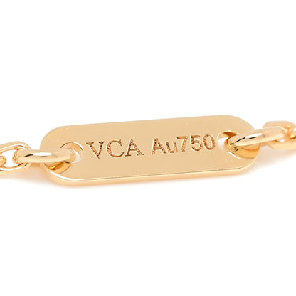 Van Cleef & Arpels 18K Yellow Gold Mother of Pearl Sweet Alhambra Bracelet 5 of 6