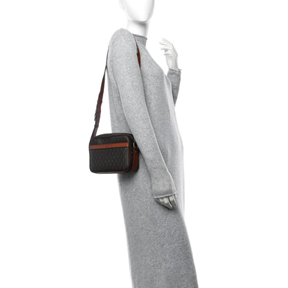 Saint Laurent Canvas Smooth Calfskin Le Monogramme Camera Bag Chestnut 2 of 15