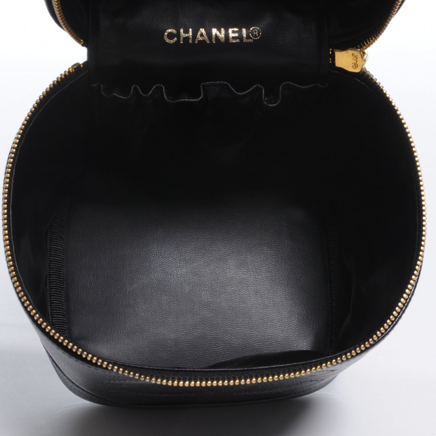 Caviar Cosmetic Vanity Bag Black