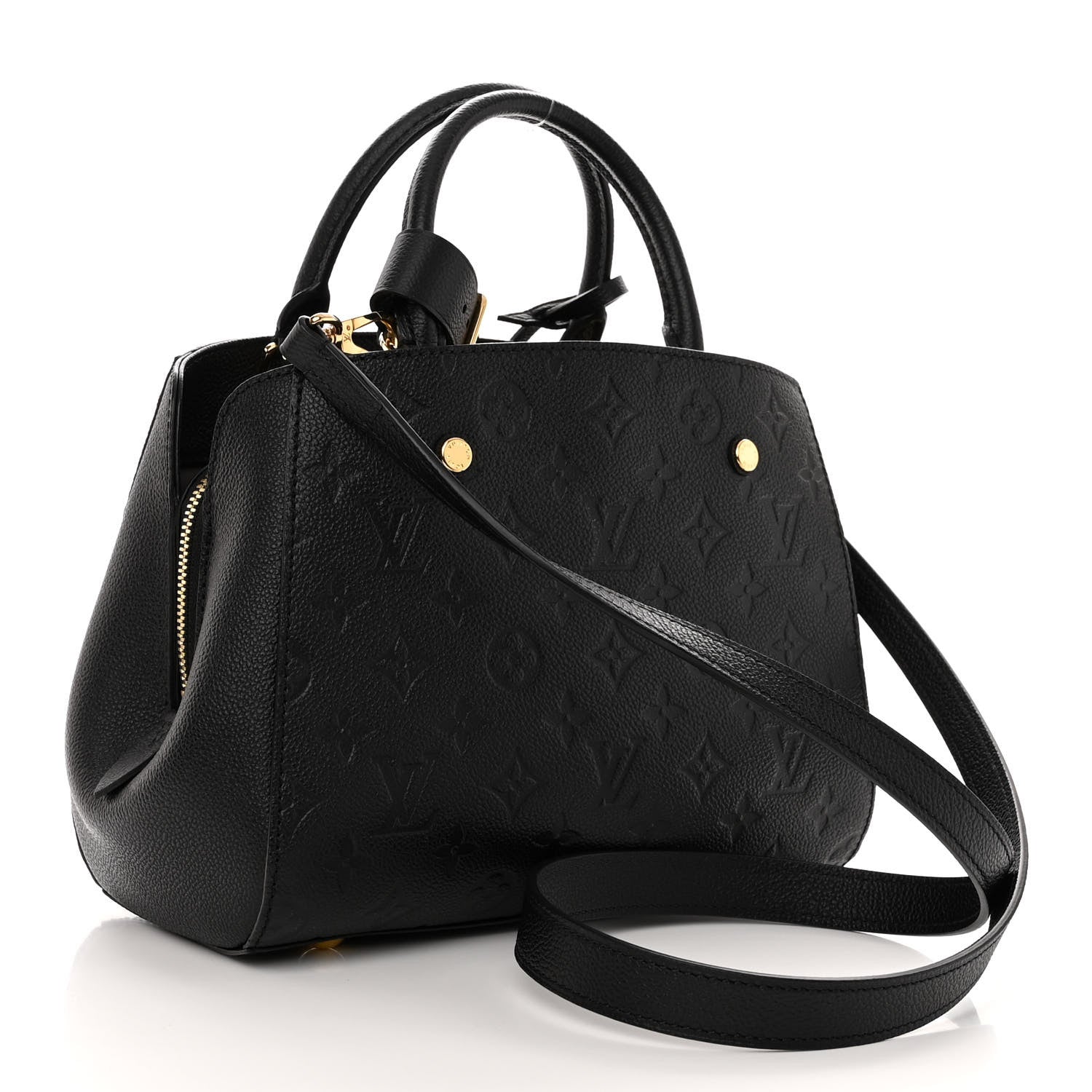 Louis Vuitton Empreinte Montaigne BB Black 3 of 9