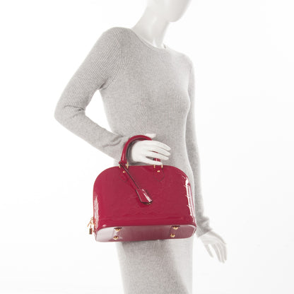 Louis Vuitton Vernis Alma PM Rose Indien 2 of 6