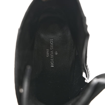 Louis Vuitton Glazed Calfskin Monogram Star Trail Ankle Boots 39 Black 7 of 13