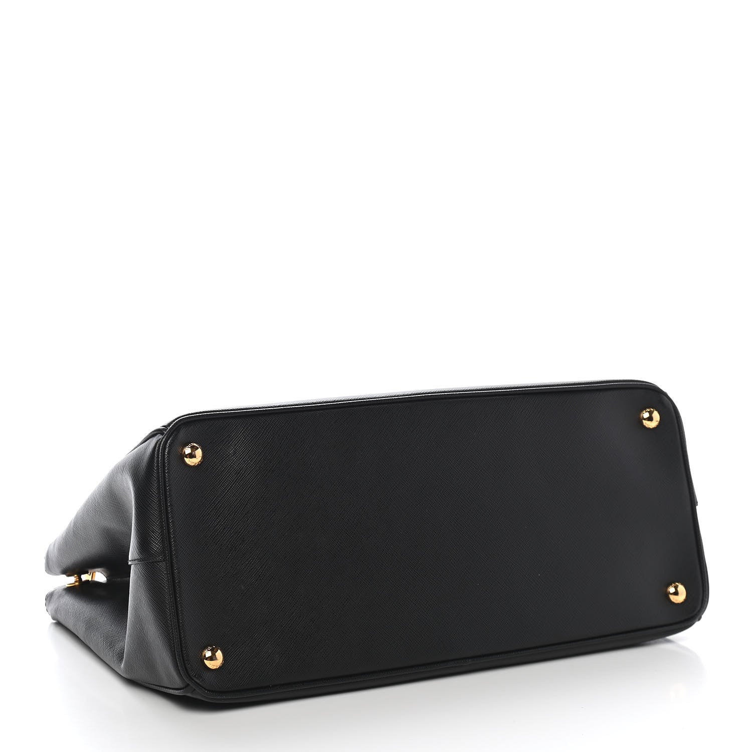 Prada Saffiano Large Galleria Double Zip Tote Black 4 of 9