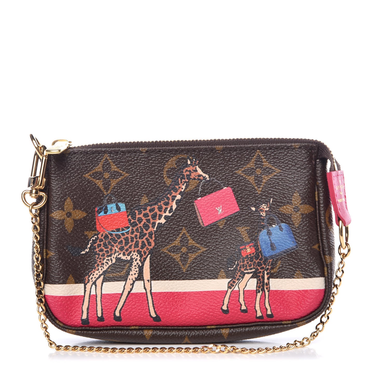 Monogram 2017 Christmas Animation Mini Pochette Accessories