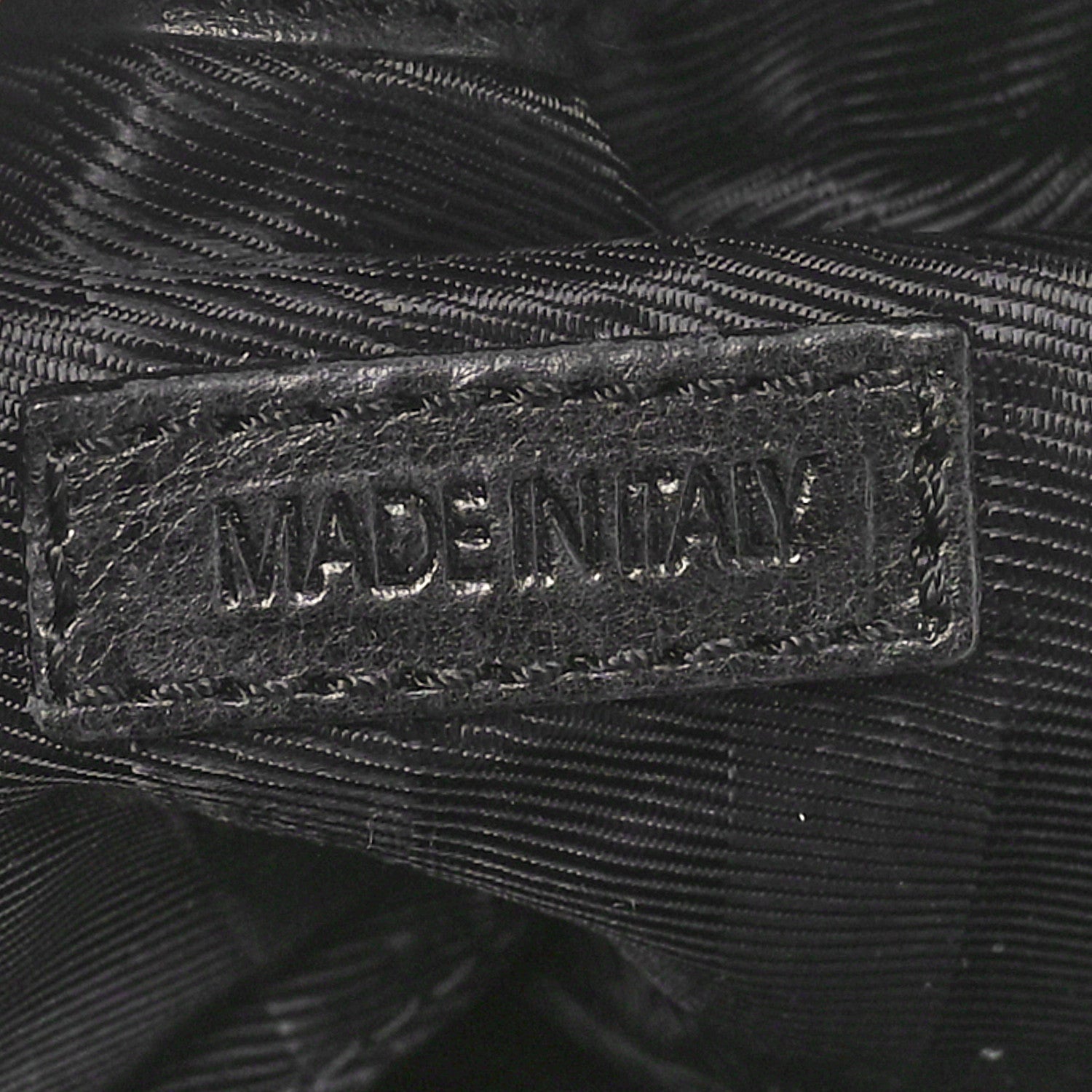 Burberry Grainy Calfskin House Check Margaret Bag Black 7 of 11