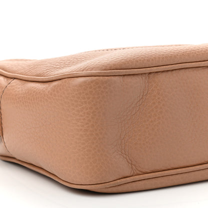 Gucci Pebbled Calfskin Small Soho Disco Bag Camelia 9 of 9