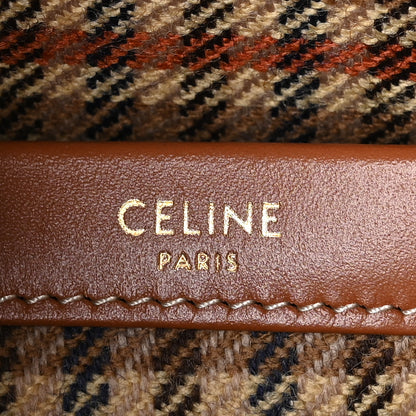 Celine Tweed Calfskin Triomphe Small Cabas Thais Multicolor 5 of 10
