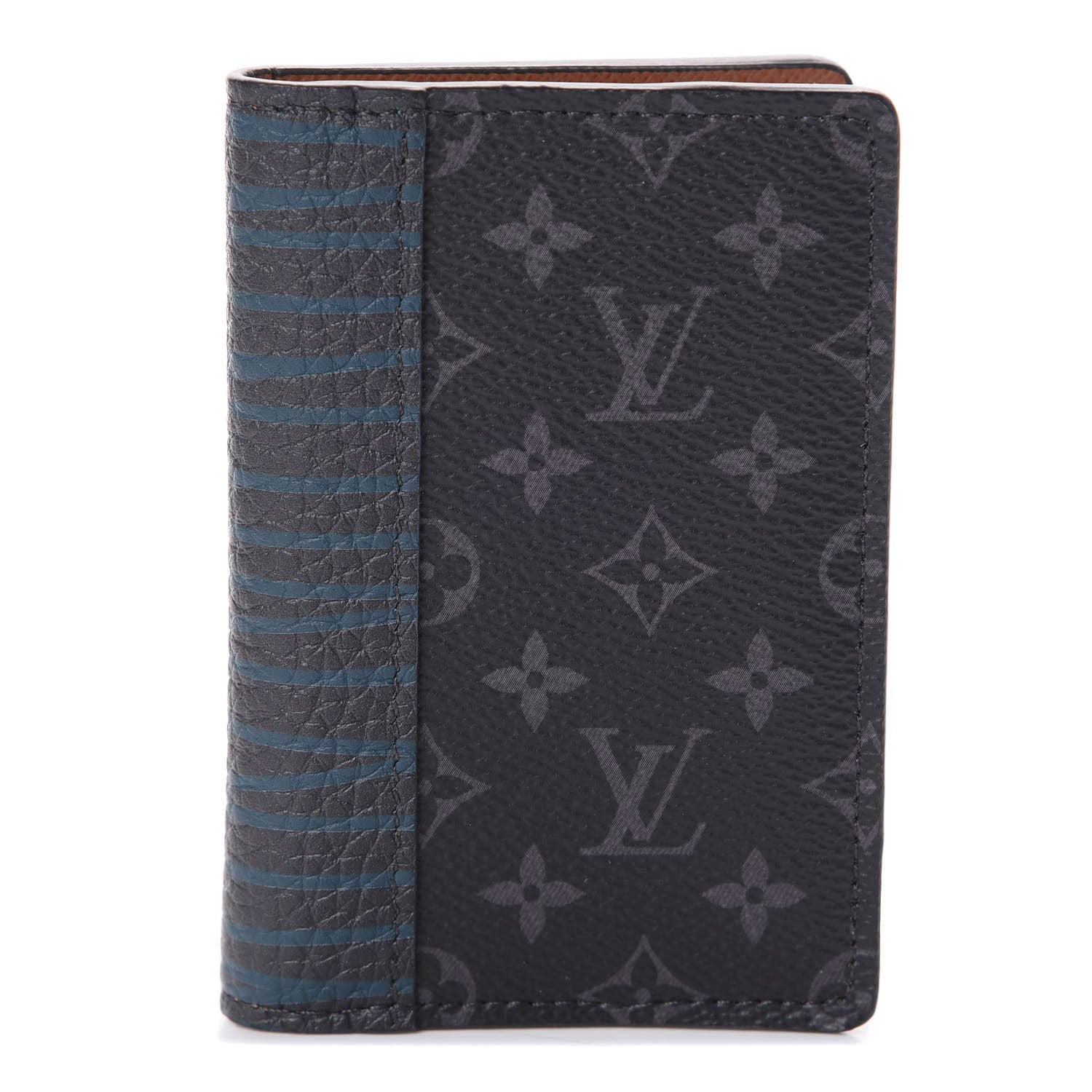 Louis Vuitton Monogram Eclipse Patchwork Pocket Organizer NM 1 of 6