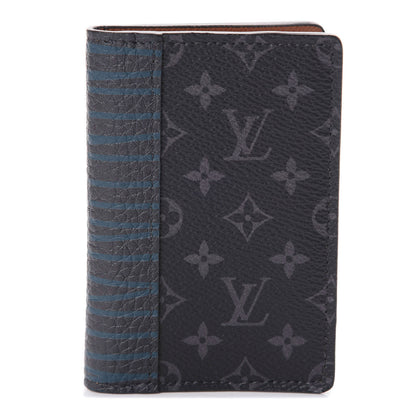 Louis Vuitton Monogram Eclipse Patchwork Pocket Organizer NM 1 of 6