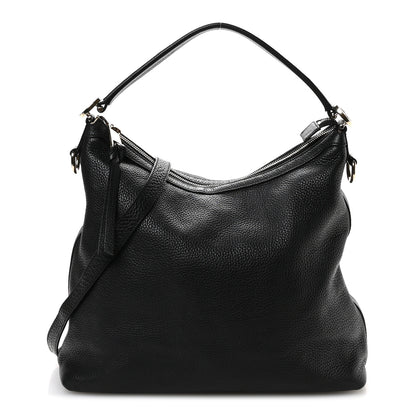 Gucci Pebbled Calfskin Small Miss GG Hobo Black 1 of 11