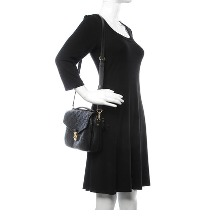 Louis Vuitton Empreinte Pochette Metis Black 2 of 8