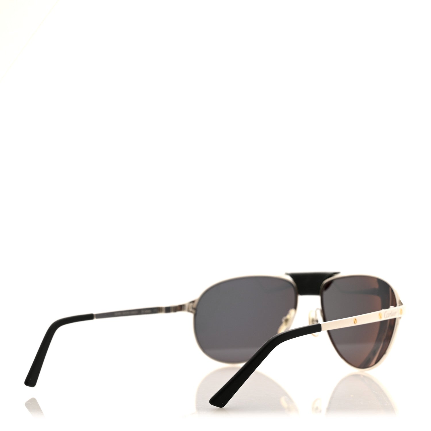 Cartier Santos de Cartier Sunglasses CT0074S Black 4 of 9