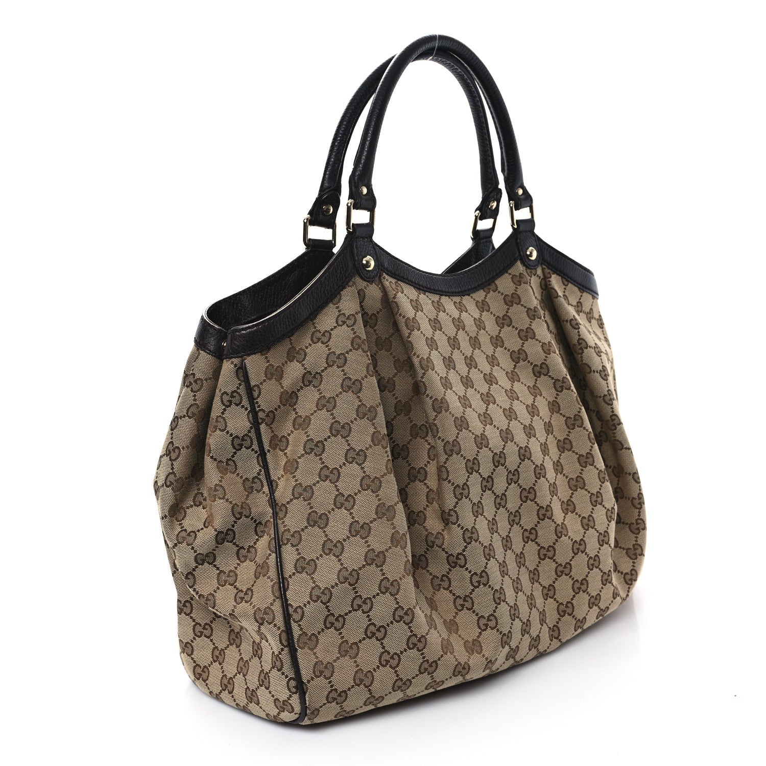 Gucci Monogram Large Sukey Tote Dark Brown 3 of 11