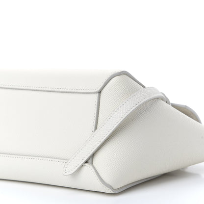 Celine Grained Calfskin Nano Belt Bag White 9 of 11
