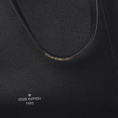 Louis Vuitton Calfskin Lockme Cabas Black 12 of 17