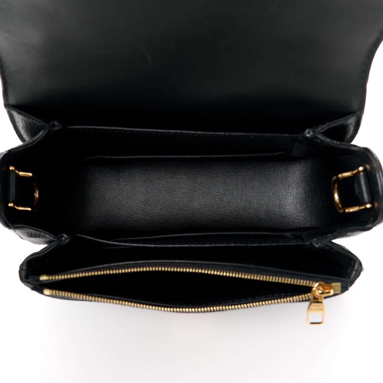 Louis Vuitton Grained Calfskin Vivienne NM Black 4 of 11
