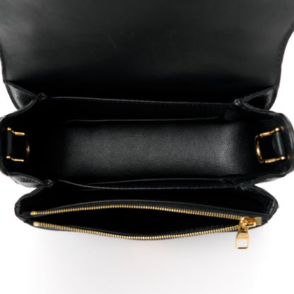 Louis Vuitton Grained Calfskin Vivienne NM Black 4 of 11