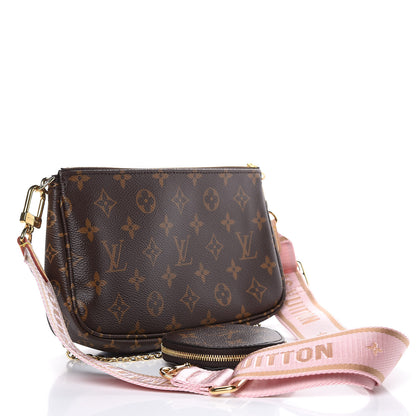 Louis Vuitton Monogram Multi Pochette Accessories Rose Clair 3 of 11