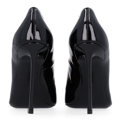 Saint Laurent Vernice Grupy Silvana 110mm Pumps 39.5 Oro Antico Black 6 of 10